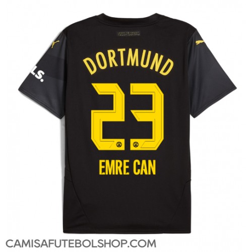 Camisa de time de futebol Borussia Dortmund Emre Can #23 Replicas 2º Equipamento 2024-25 Manga Curta